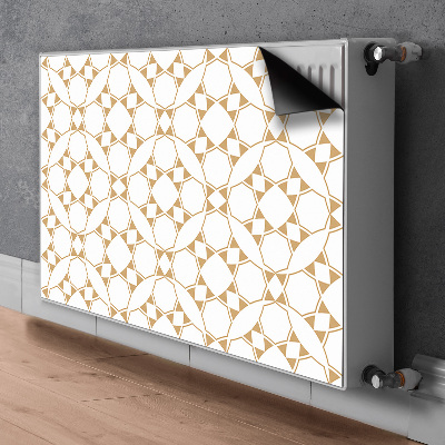 Magnetiskt radiatorskydd Geometriskt mönster