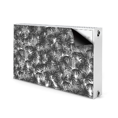 Magnetiskt radiatorskydd Svarta palmer
