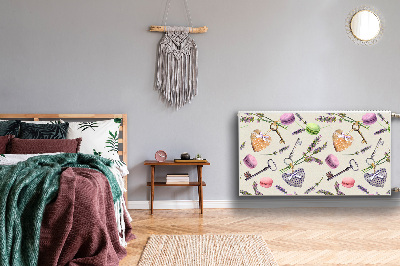 Magnetiskt radiatorskydd Hjärtan och pepparkakor