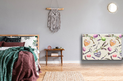 Magnetiskt radiatorskydd Hjärtan och pepparkakor