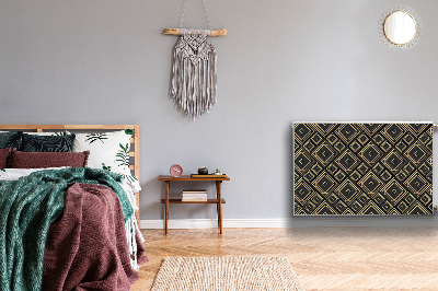 Magnetisk radiatorkåpa Geometrisk illusion