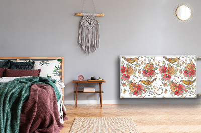 Magnetisk radiatorkåpa Fåglar prydnad