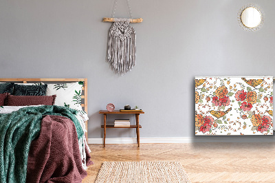 Magnetisk radiatorkåpa Fåglar prydnad