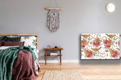 Magnetisk radiatorkåpa Fåglar prydnad