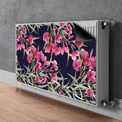 Magnetiskt radiatorskydd Akvarell blommor