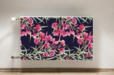 Magnetiskt radiatorskydd Akvarell blommor