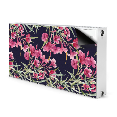 Magnetiskt radiatorskydd Akvarell blommor