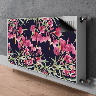 Magnetiskt radiatorskydd Akvarell blommor