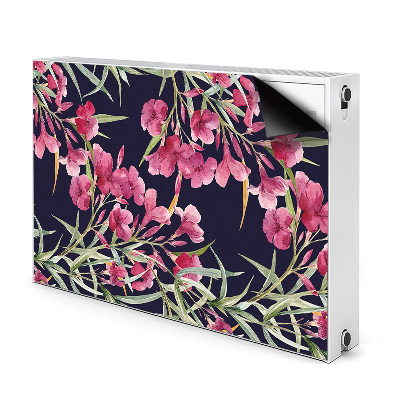 Magnetiskt radiatorskydd Akvarell blommor