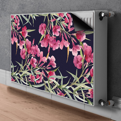 Magnetiskt radiatorskydd Akvarell blommor