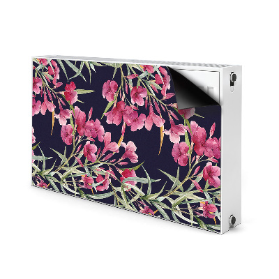 Magnetiskt radiatorskydd Akvarell blommor