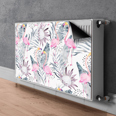 Magnetisk radiatorkåpa Flamingos