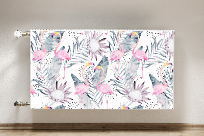 Magnetisk radiatorkåpa Flamingos