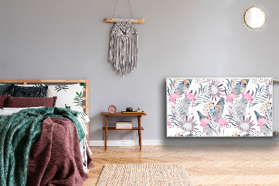 Magnetisk radiatorkåpa Flamingos