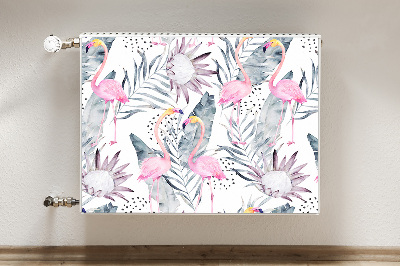 Magnetisk radiatorkåpa Flamingos