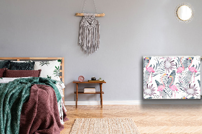 Magnetisk radiatorkåpa Flamingos
