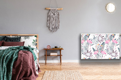 Magnetisk radiatorkåpa Flamingos