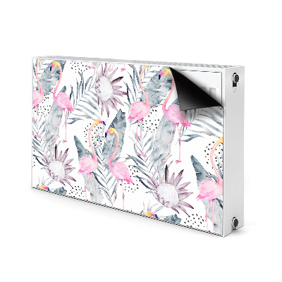 Magnetisk radiatorkåpa Flamingos