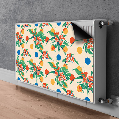 Magnetiskt radiatorskydd Solnedgång