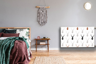 Magnetiskt radiatorskydd Rådjurshuvud