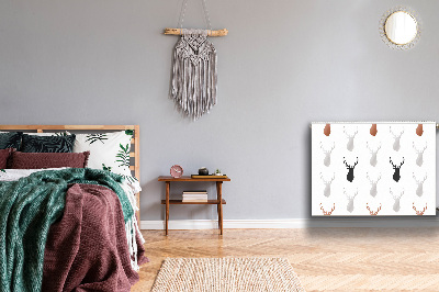 Magnetiskt radiatorskydd Rådjurshuvud