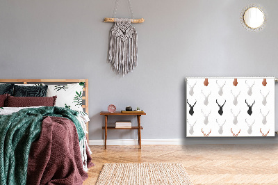 Magnetiskt radiatorskydd Rådjurshuvud