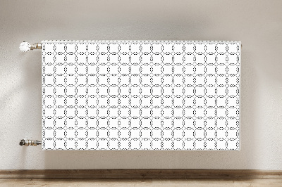 Magnetisk radiatorkåpa Vågiga hjul