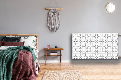 Magnetisk radiatorkåpa Vågiga hjul
