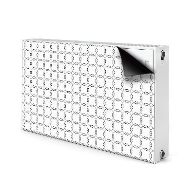 Magnetisk radiatorkåpa Vågiga hjul