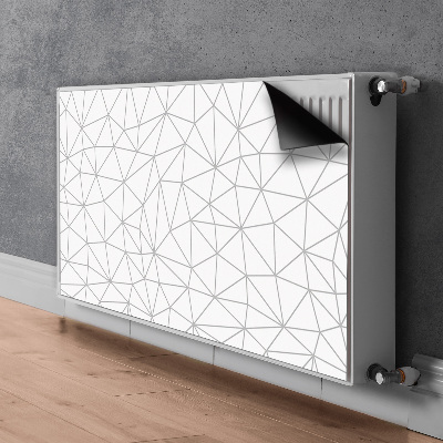 Magnetisk radiatorkåpa Skandinavisk stil