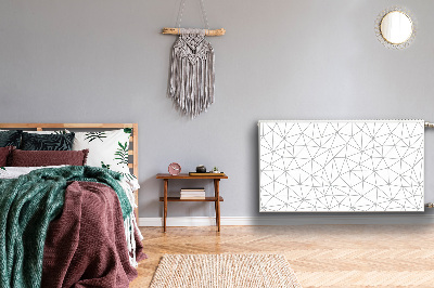 Magnetisk radiatorkåpa Skandinavisk stil