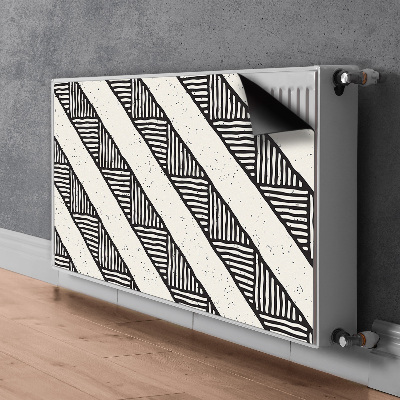 Magnetiskt radiatorskydd Etniskt mönster