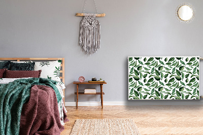 Magnetiskt radiatorskydd Gröna löv