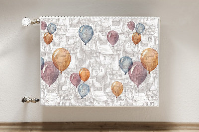 Magnetiskt radiatorskydd Ballonger och hus