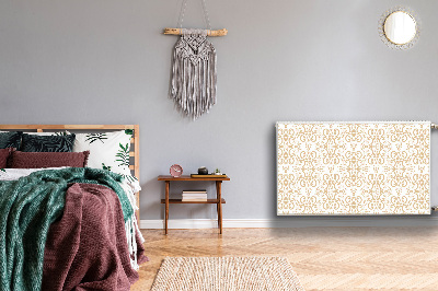 Magnetiskt radiatorskydd Barockmönster