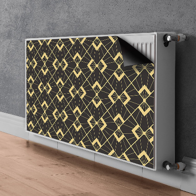 Magnetisk radiatorkåpa Modernt mönster