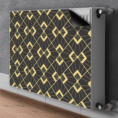 Magnetisk radiatorkåpa Modernt mönster