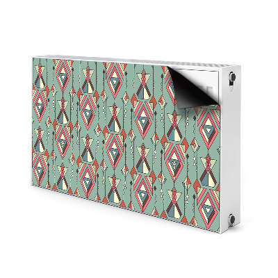 Magnetiskt radiatorskydd Aztekiskt mönster