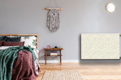 Magnetisk radiatorkåpa Barockmönster
