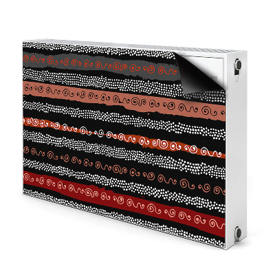 Magnetiskt radiatorskydd Stammönster
