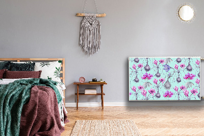 Magnetisk radiatorkåpa Krokusar med lök