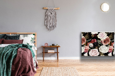 Magnetisk radiatorkåpa Barockblommor