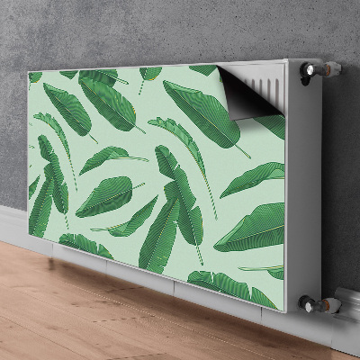 Magnetisk radiatorkåpa Bananlöv