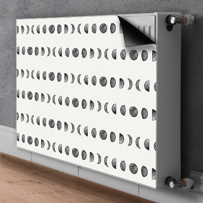 Magnetisk radiatorkåpa Måne