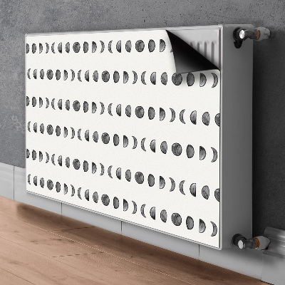 Magnetisk radiatorkåpa Måne