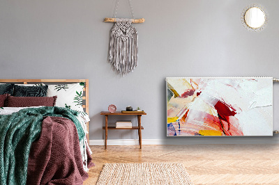 Magnetiskt radiatorskydd Måla fläckar