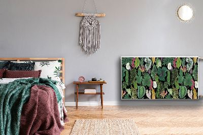 Magnetiskt radiatorskydd Tropiska löv