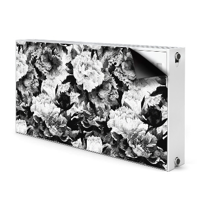 Magnetisk radiatorkåpa Svarta rosor