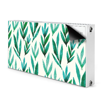 Magnetisk radiatorkåpa Gröna löv