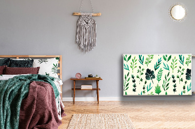 Magnetisk radiatorkåpa Fältblommor